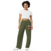 Fired but not Smoke-unisex wide-leg pants - Image 7