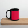 Loved by God-Black Glossy Mug - Image 3