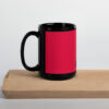 Loved by God-Black Glossy Mug - Image 6