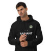 Radiant-Unisex eco raglan hoodie - Image 6