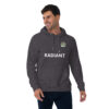 Radiant-Unisex eco raglan hoodie - Image 23