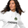 Chosen-Unisex eco raglan hoodie - Image 3